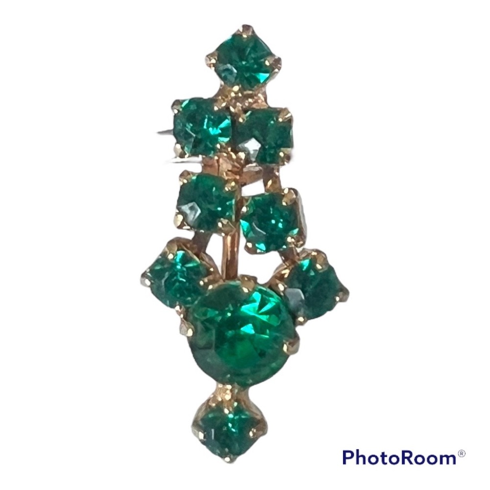 Screw style back vintage earrings